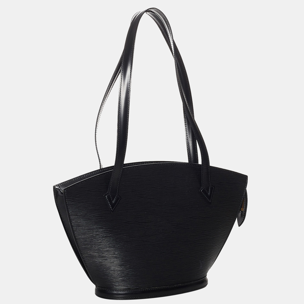 

Louis Vuitton Black Epi Saint Jacques PM Long Strap