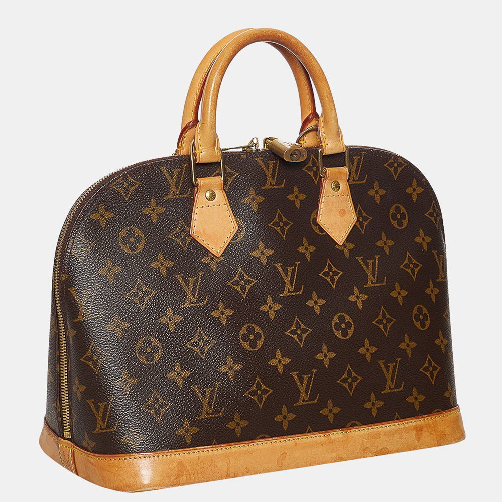 

Louis Vuitton Brown Monogram Alma PM