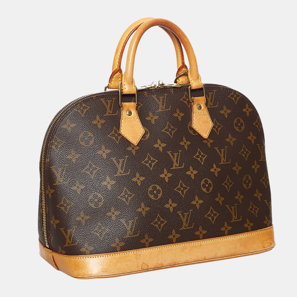 

Louis Vuitton Brown Monogram Alma PM