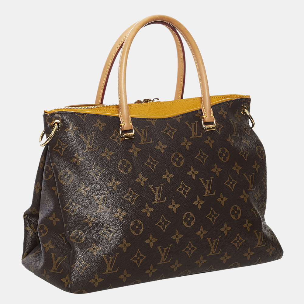 

Louis Vuitton Brown Monogram Pallas Satchel