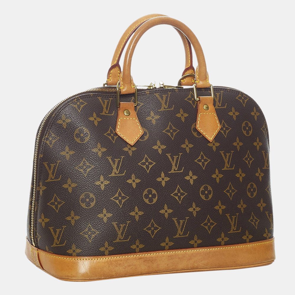 

Louis Vuitton Brown Monogram Alma PM