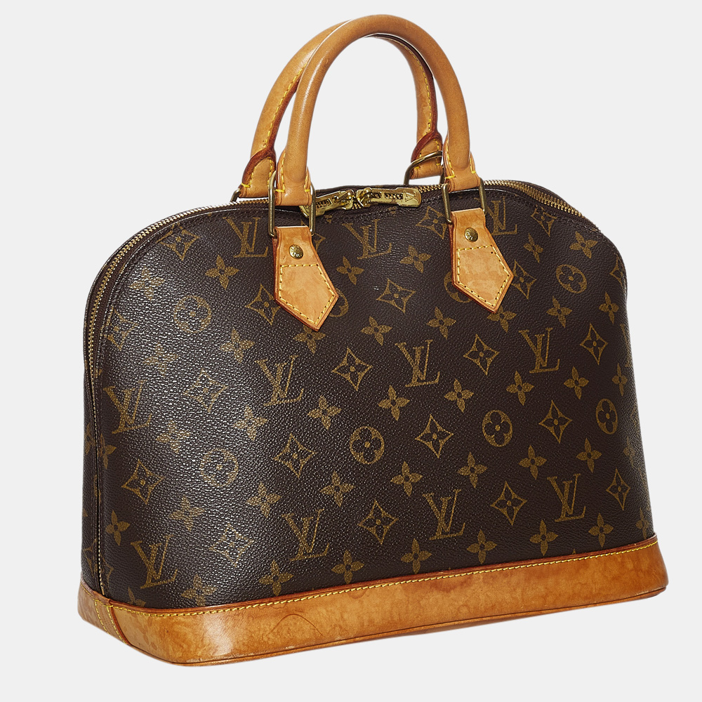 

Louis Vuitton Brown Monogram Alma PM