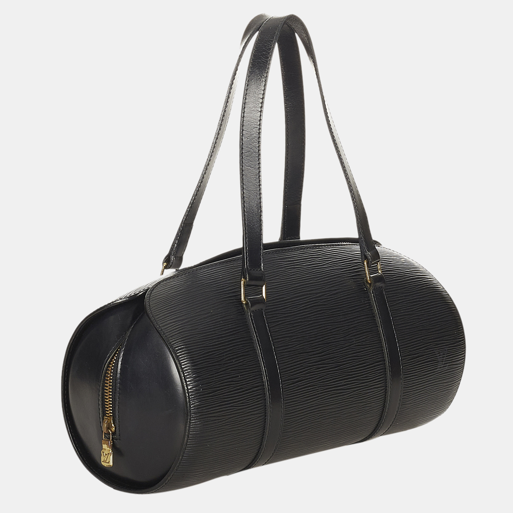 

Louis Vuitton Black Epi Soufflot