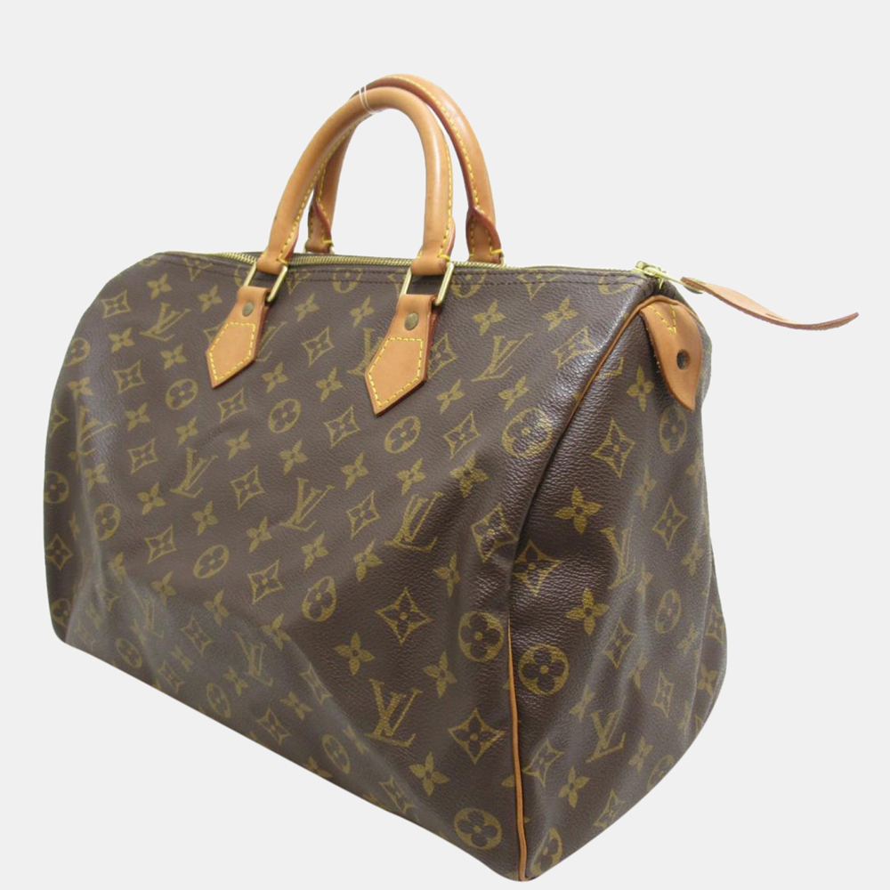 

Louis Vuitton Brown Monogram Canvas Speedy 35 Bag