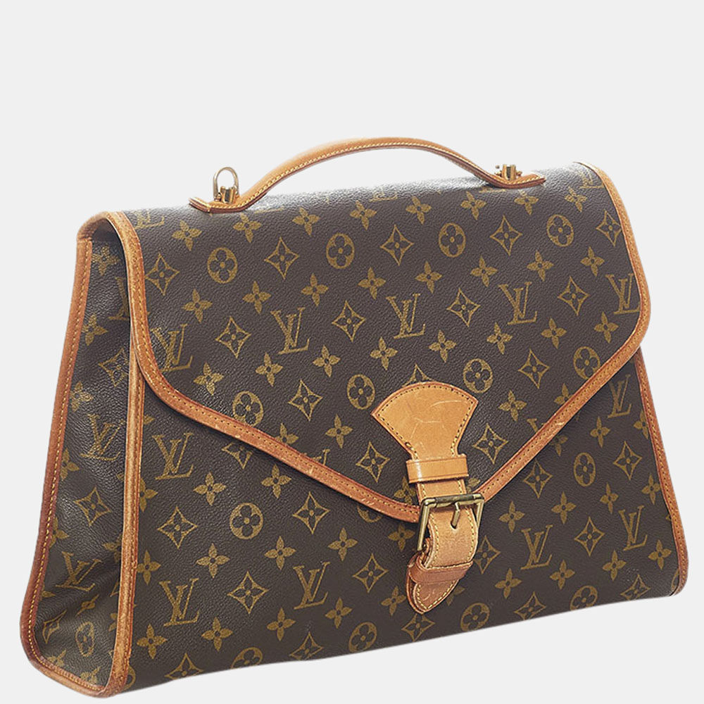 

Louis Vuitton Brown Monogram Beverly Business Bag