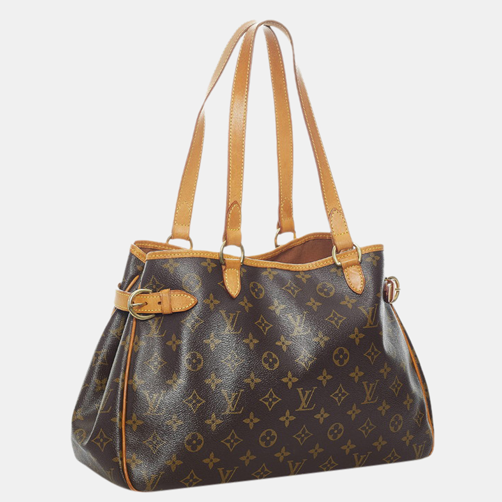 

Louis Vuitton Brown Monogram Batignolles Horizontal Bag