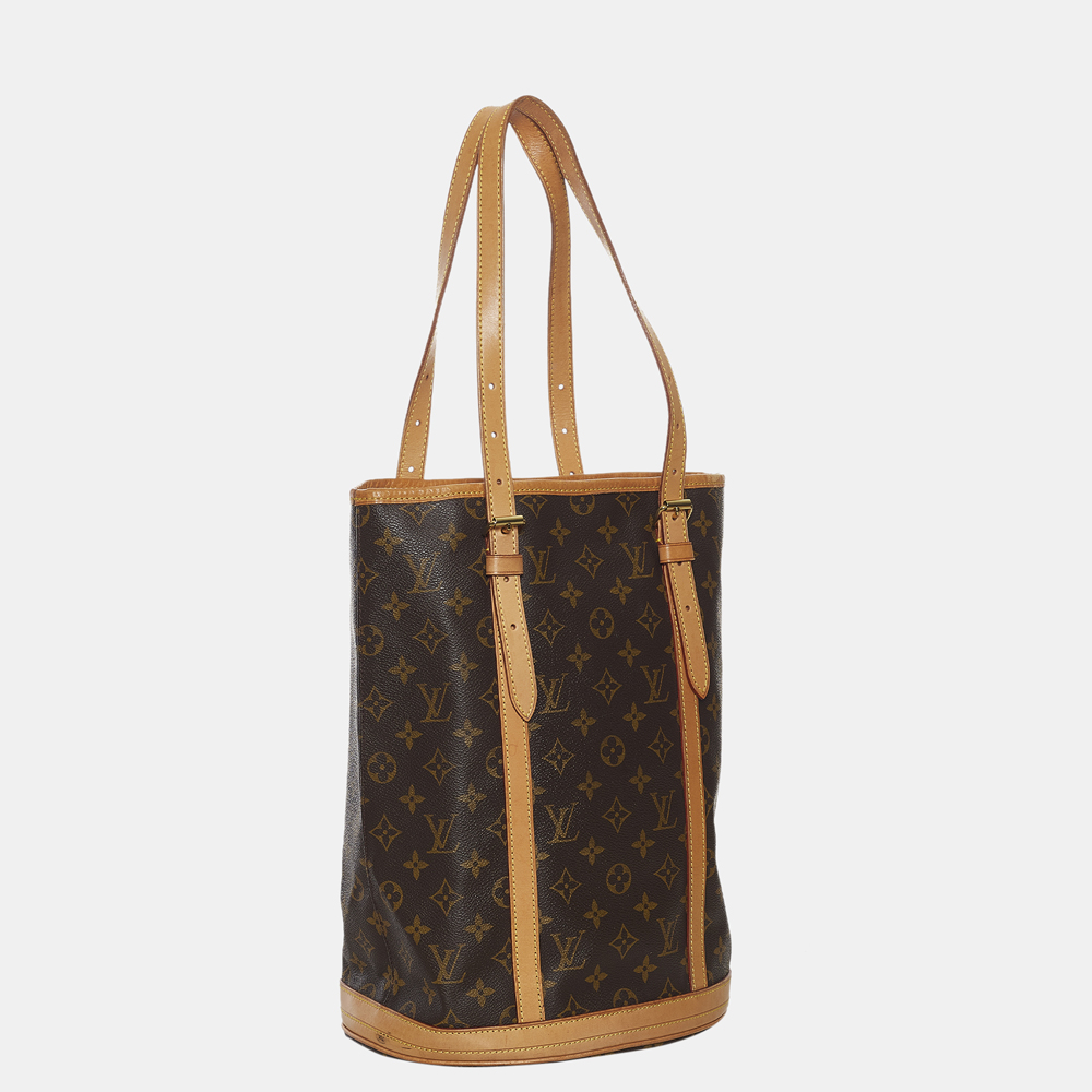 

Louis Vuitton Brown Monogram Bucket GM