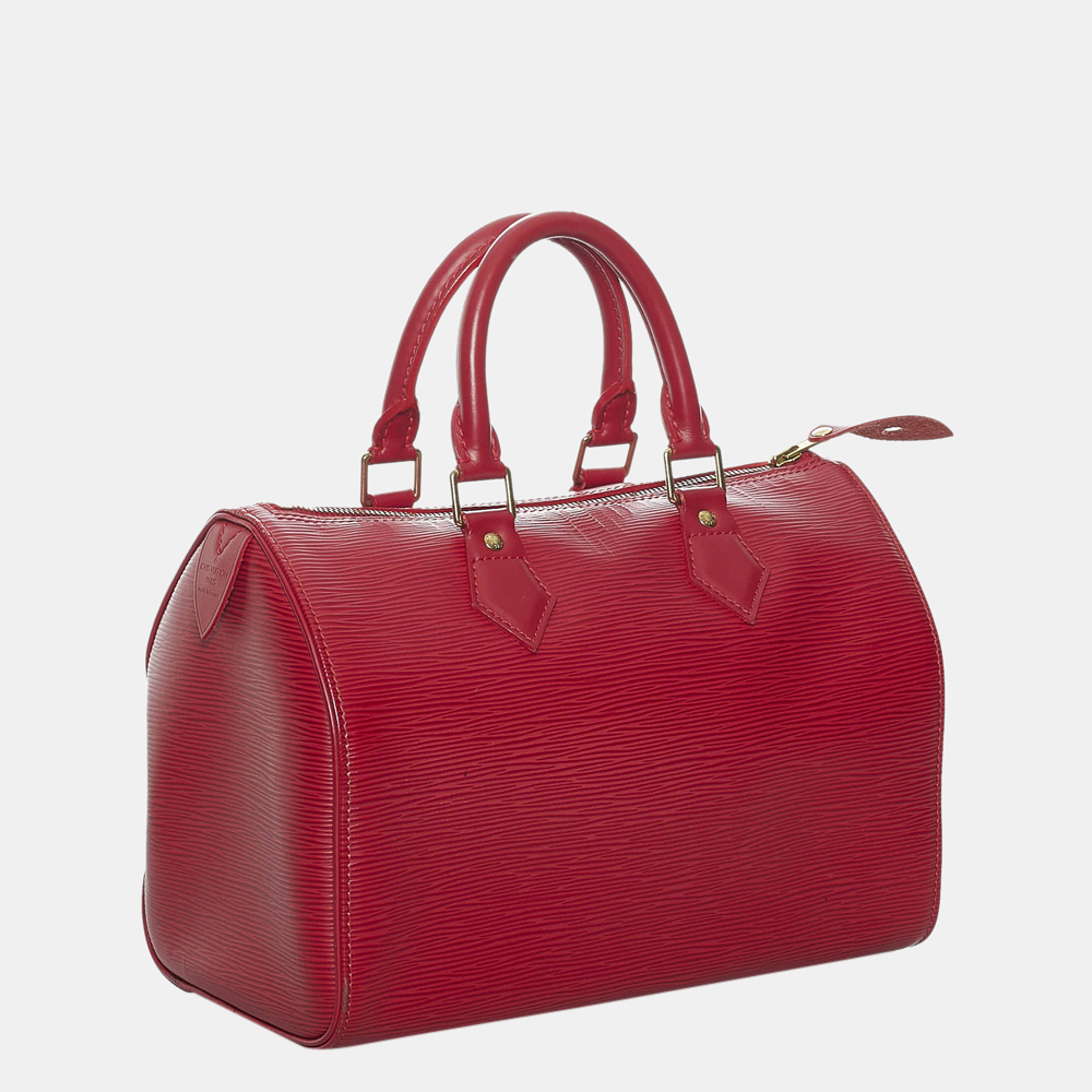 

Louis Vuitton Red Epi Speedy 30