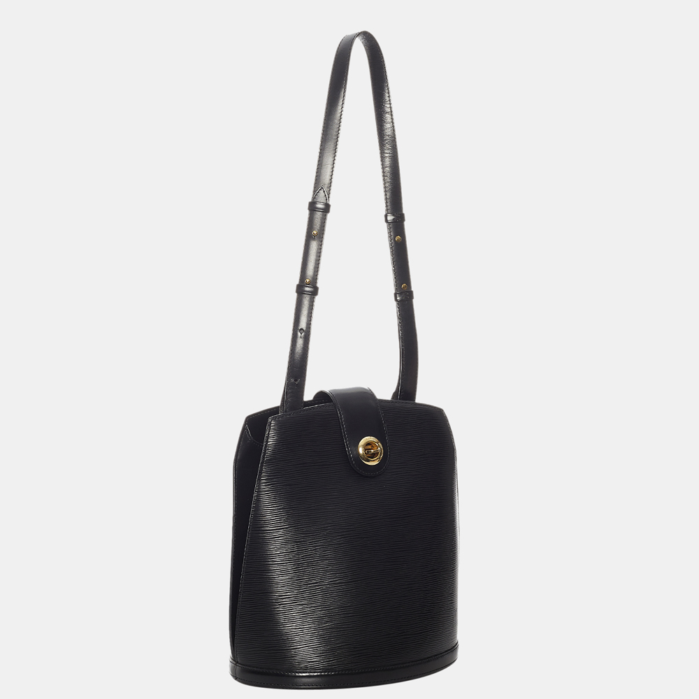 

Louis Vuitton Black Epi Cluny