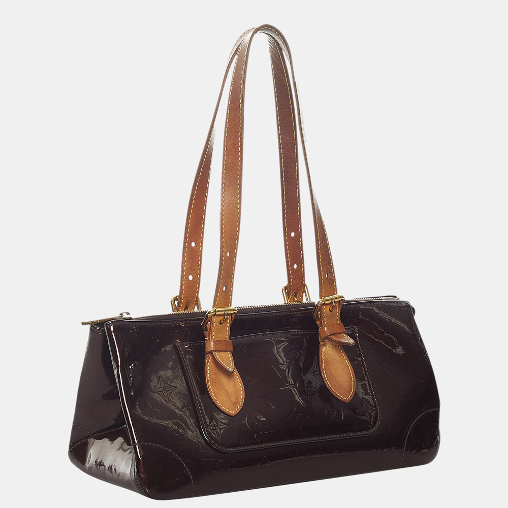 

Louis Vuitton Purple Vernis Rosewood