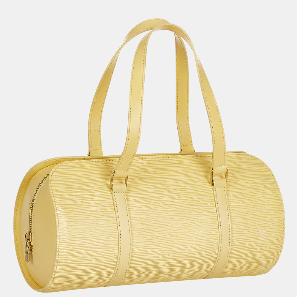 

Louis Vuitton Yellow Epi Soufflot