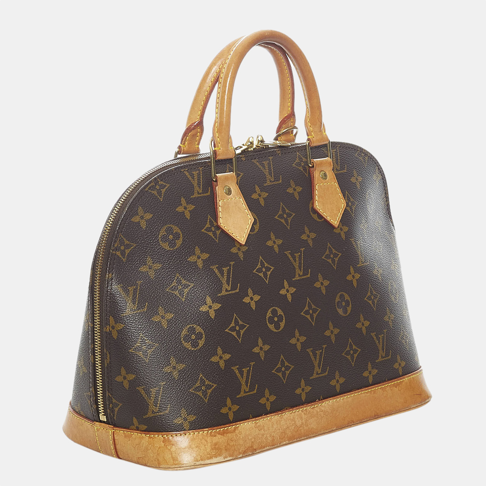 

Louis Vuitton Brown Monogram Alma PM