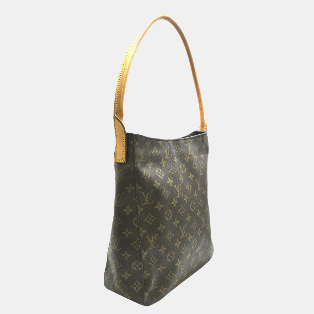 

Louis Vuitton Brown Monogram Looping GM