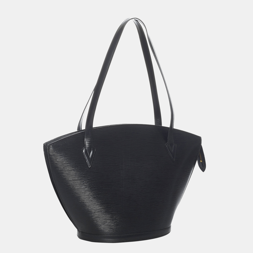

Louis Vuitton Black Epi Saint Jacques GM Long Strap
