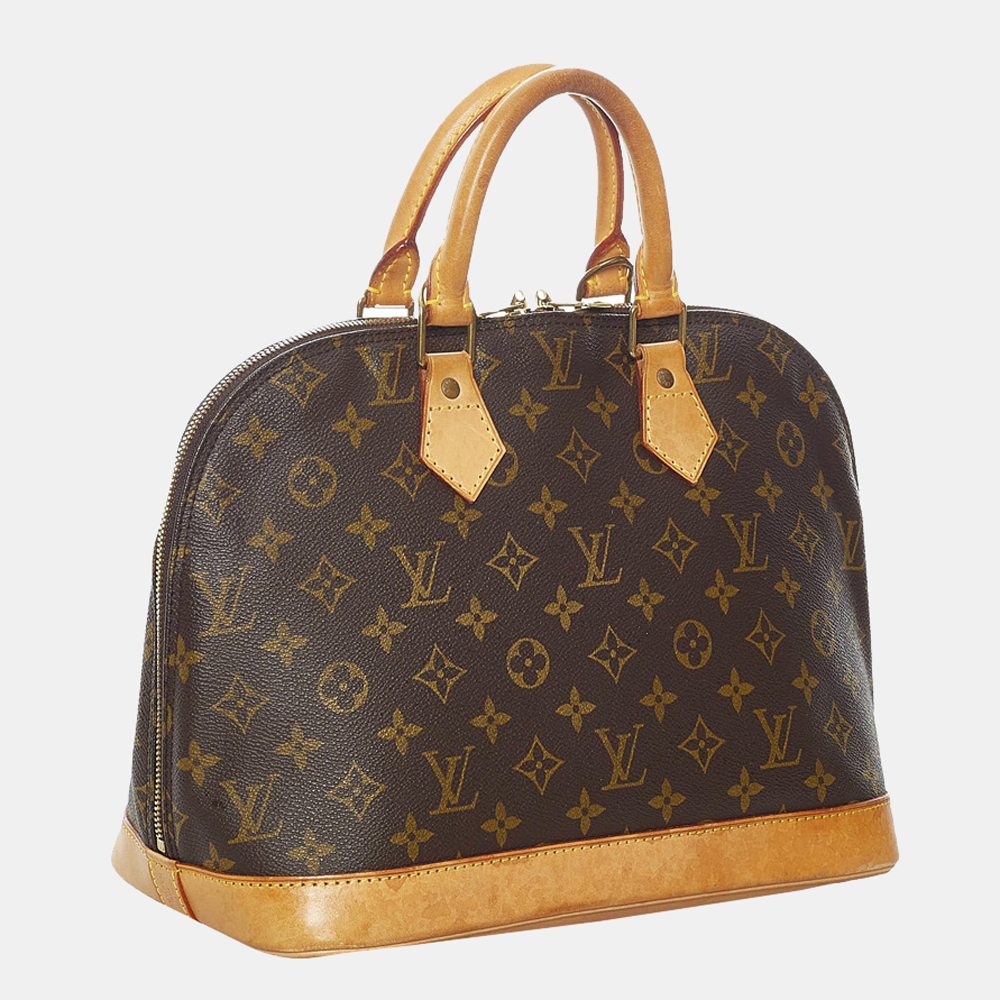 

Louis Vuitton Brown Monogram Alma PM