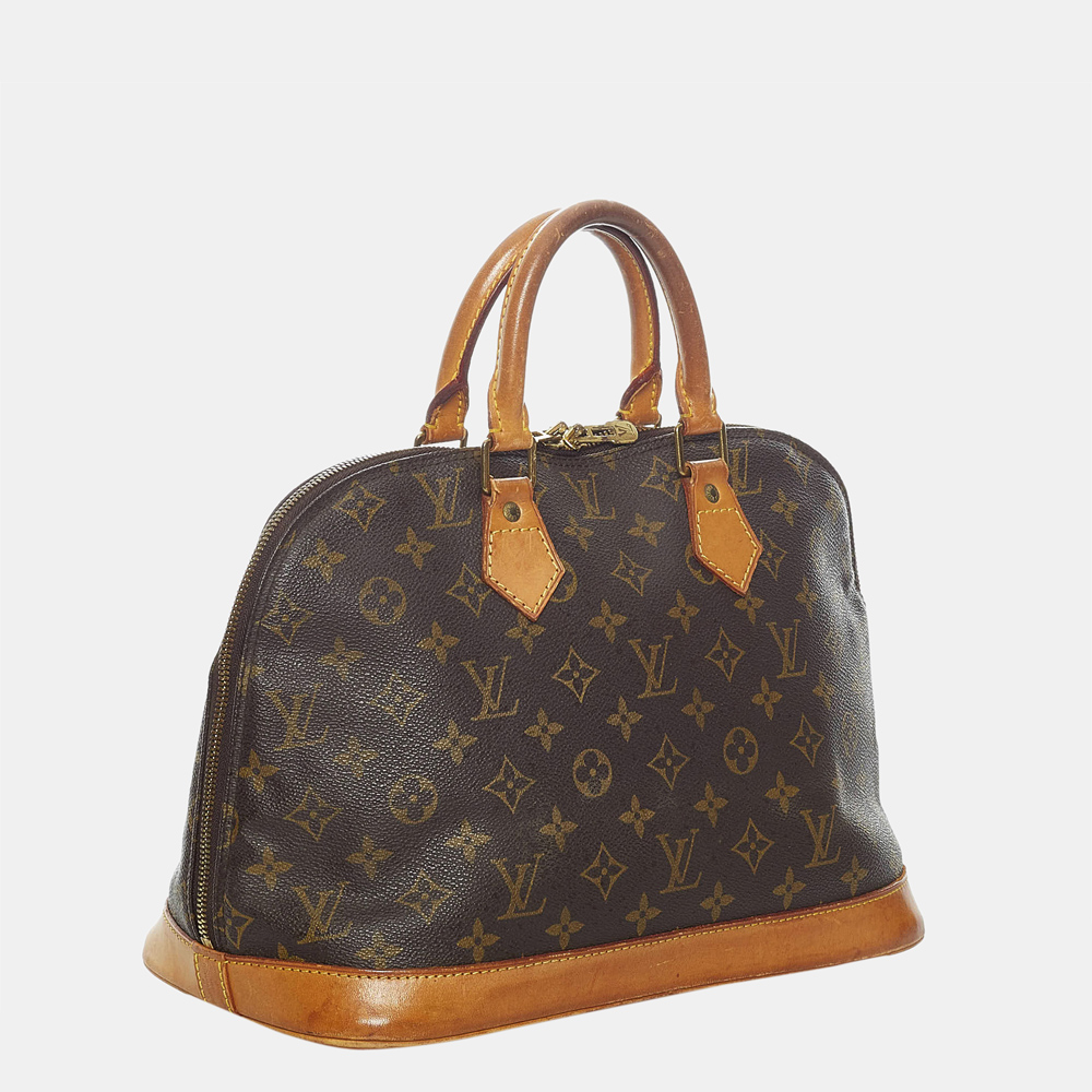 

Louis Vuitton Brown Monogram Alma PM