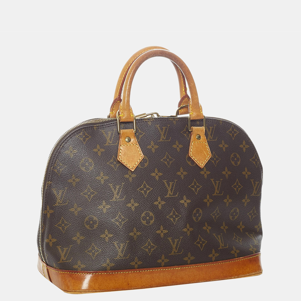 

Louis Vuitton Brown Monogram Alma PM