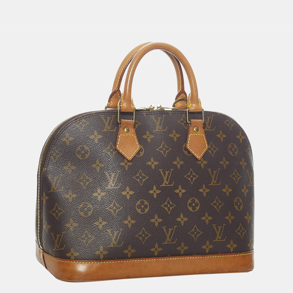 

Louis Vuitton Brown Monogram Alma PM