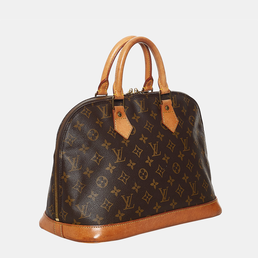 

Louis Vuitton Brown Monogram Alma PM
