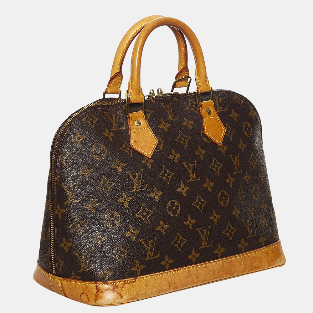 

Louis Vuitton Brown Monogram Alma PM