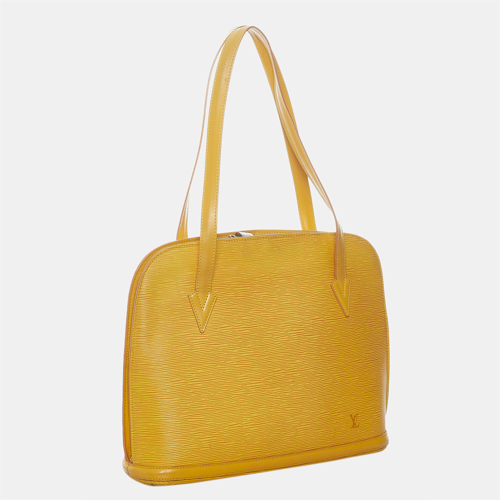 

Louis Vuitton Yellow Epi Lussac