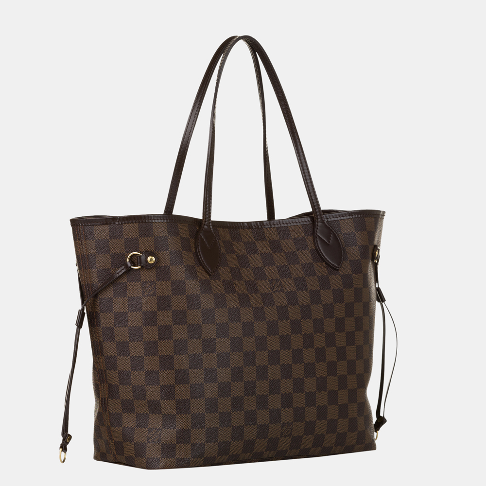 

Louis Vuitton Brown Damier Ebene Neverfull MM