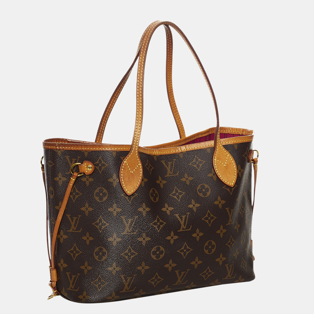 

Louis Vuitton Brown Monogram Neverfull PM