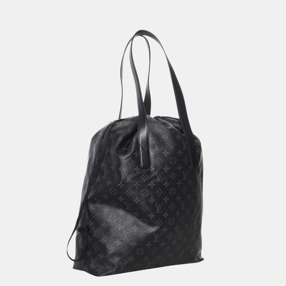 

Louis Vuitton Black/Grey Monogram Eclipse Cabas Light