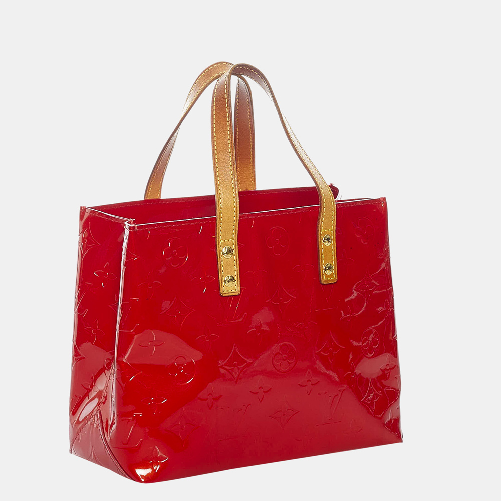 

Louis Vuitton Brown/Red Vernis Reade PM