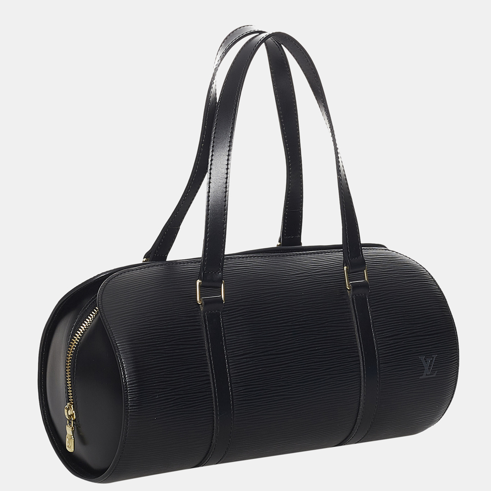 

Louis Vuitton Black Epi Soufflot