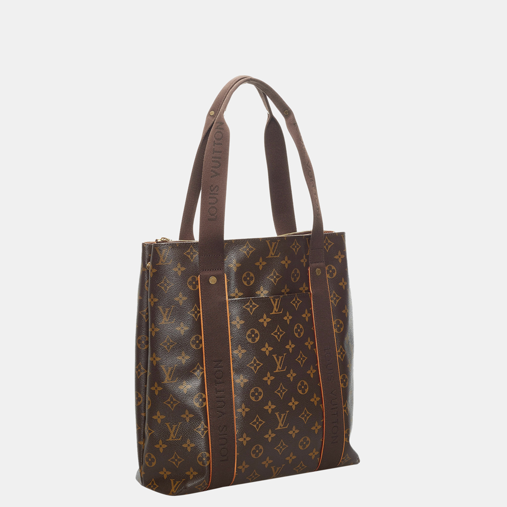 

Louis Vuitton Brown Monogram Cabas Beaubourg