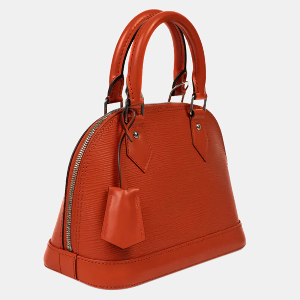 

LOUIS VUITTON Alma bb Shoulder bag in Orange Epi Leather