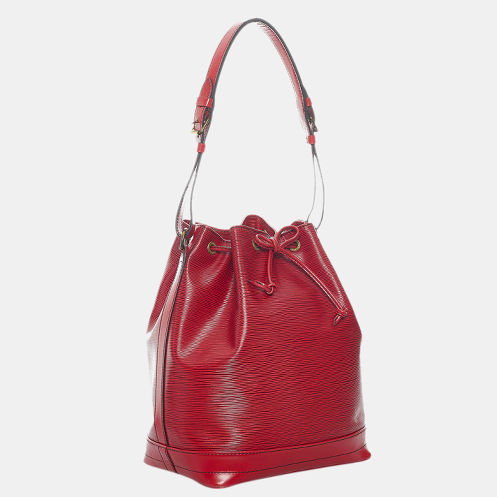 

Louis Vuitton Red Epi Leather Noe GM Shoulder Bag