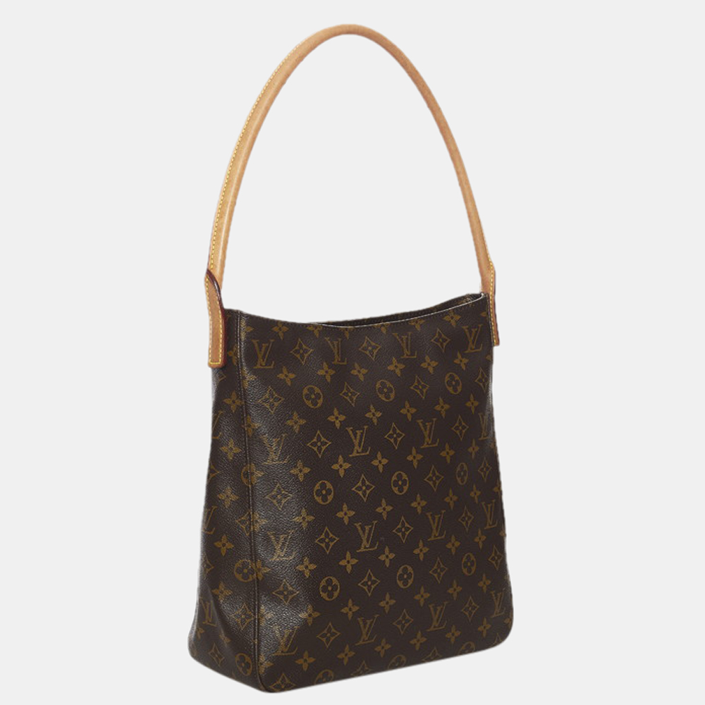 

Louis Vuitton Brown Monogram Looping GM Bag