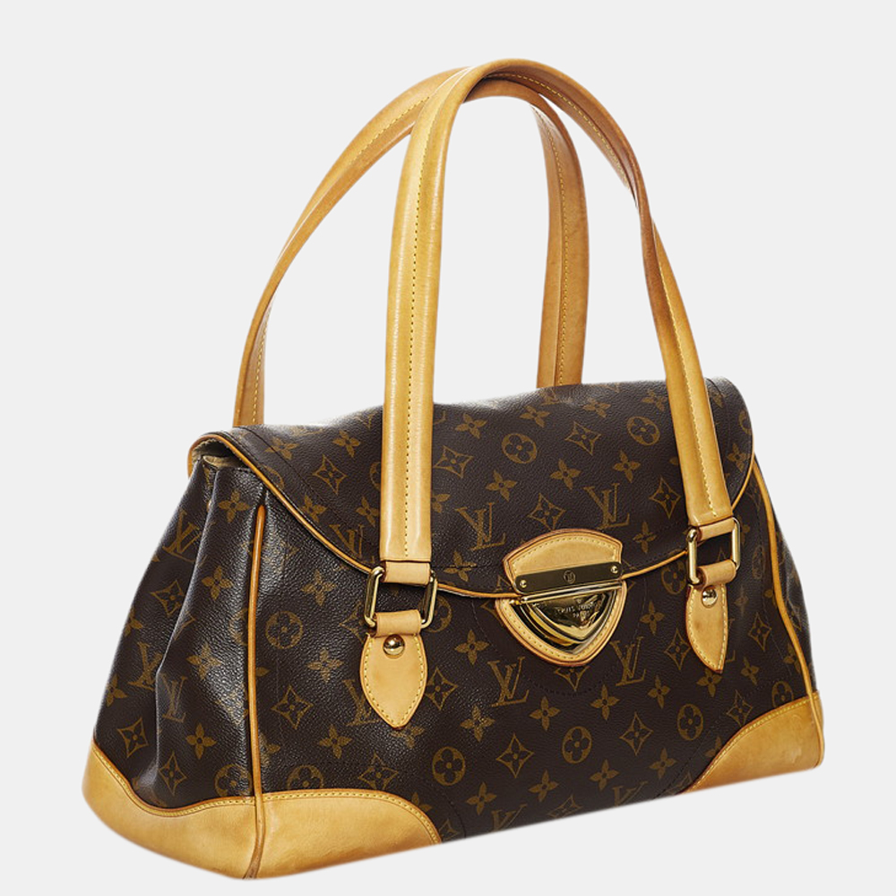 

Louis Vuitton Brown Monogram Canvas Beverly GM Top Handle Bag