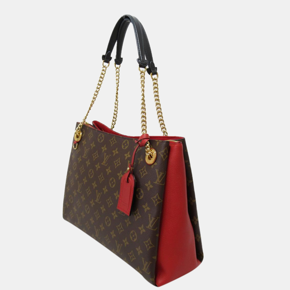 

Louis Vuitton Brown Monogram Canvas Surene MM Tote Bag