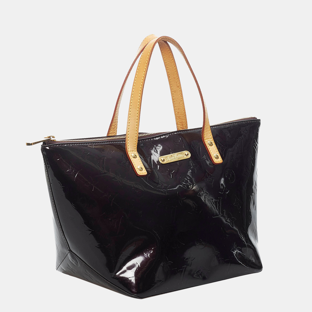 

Louis Vuitton Black Vernis Bellevue PM