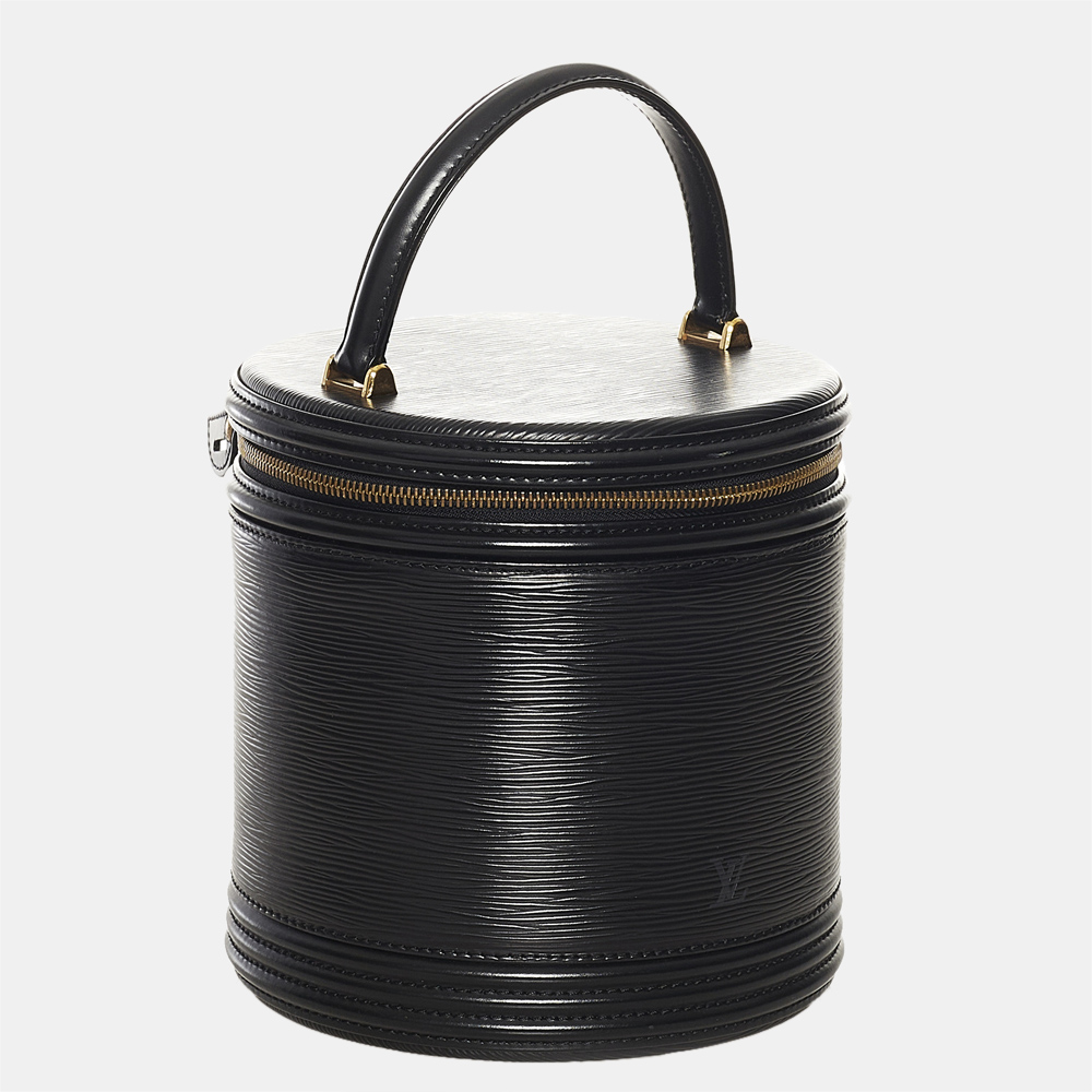 

Louis Vuitton Black Epi Cannes