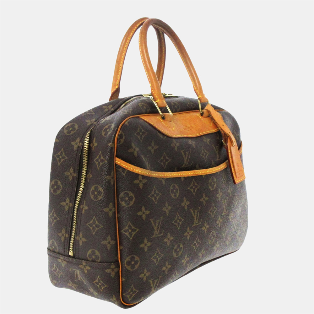 

Louis Vuitton Brown Monogram Deauville