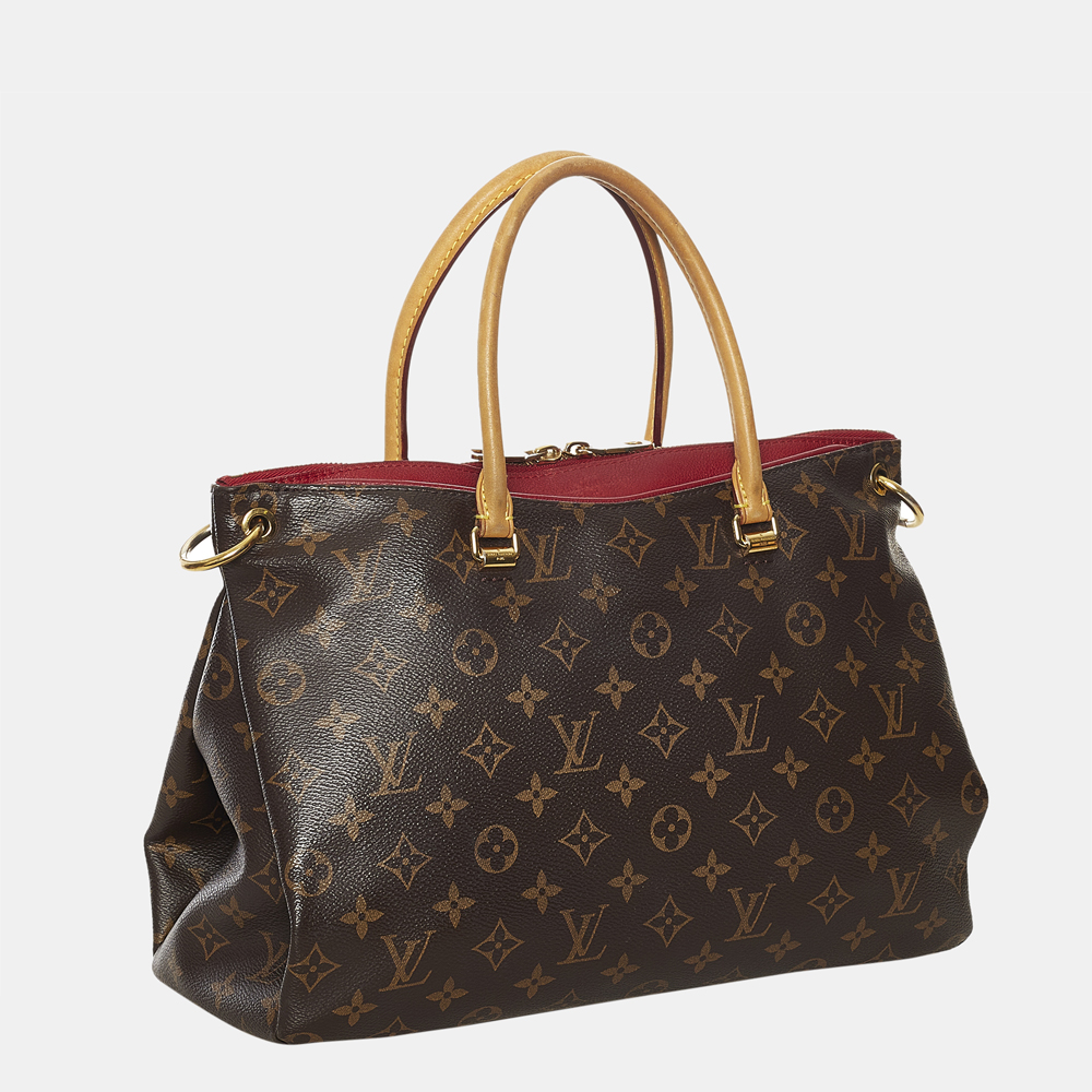 

Louis Vuitton Brown Monogram Pallas MM Satchel