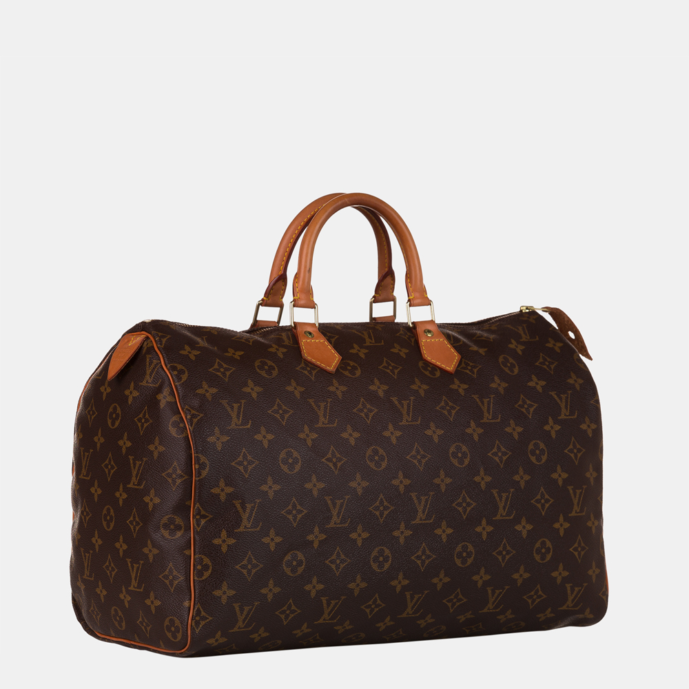 

Louis Vuitton Brown Monogram Speedy 40