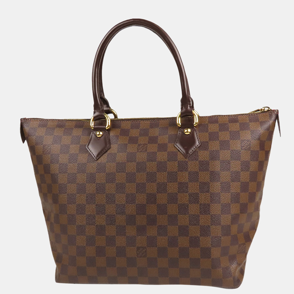 

Louis Vuitton Brown Damier Ebene Saleya MM