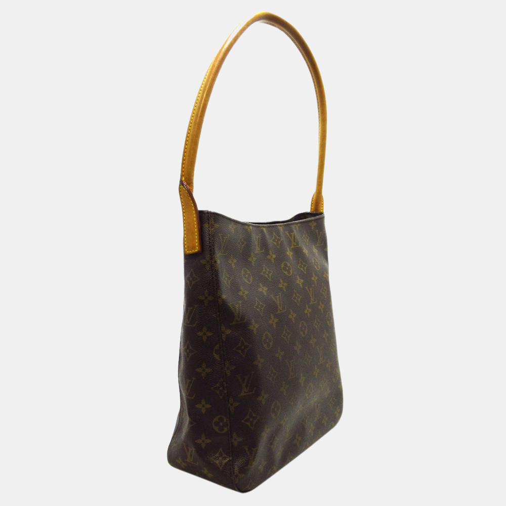 

Louis Vuitton Brown Monogram Looping GM