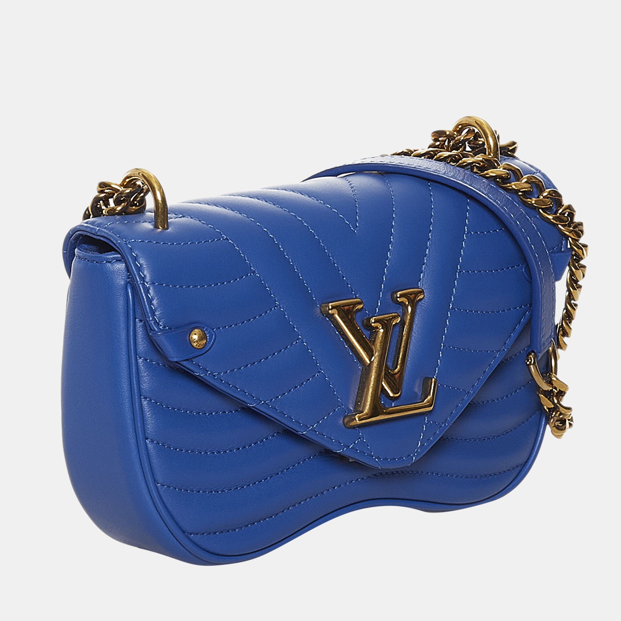 

Louis Vuitton Blue New Wave Chain Bag PM
