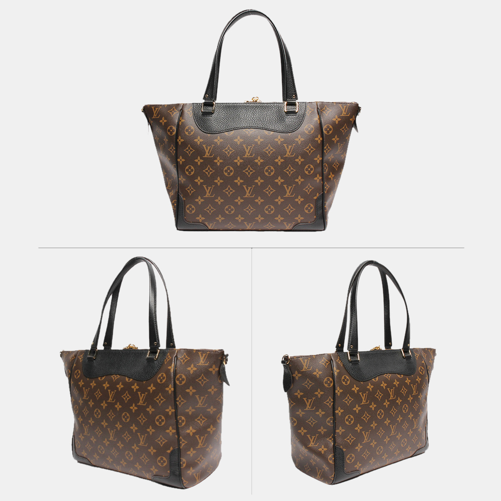 

Louis Vuitton Brown/Black Monogram Estrella MM Tote Bag