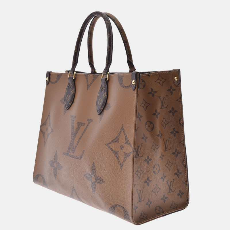 

Louis Vuitton Brown Monogram Canvas Onthego MM Tote Bag