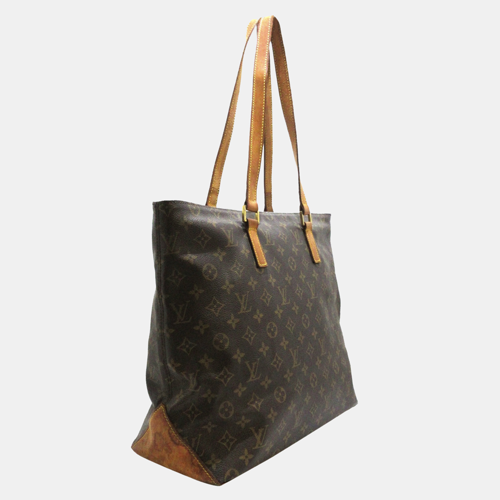 

Louis Vuitton Brown Monogram Cabas Mezzo