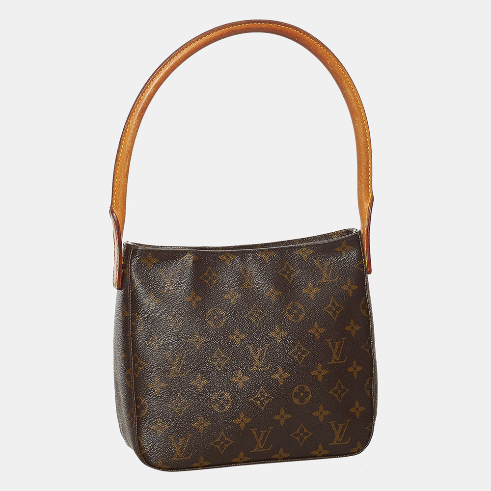 

Louis Vuitton Brown Monogram Looping MM