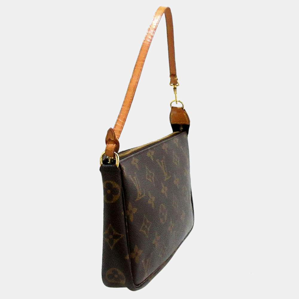 

Louis Vuitton Brown Monogram Pochette Accessoires
