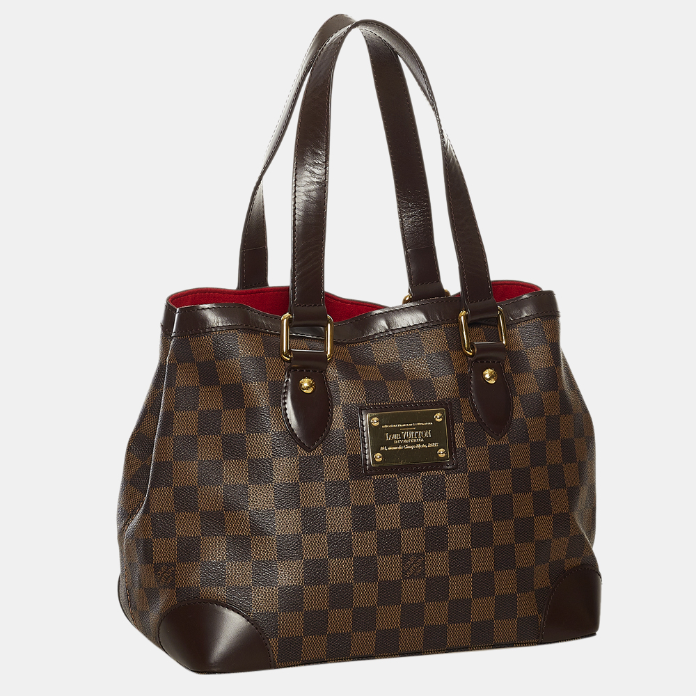Louis Vuitton Brown Damier Ebene Hampstead MM